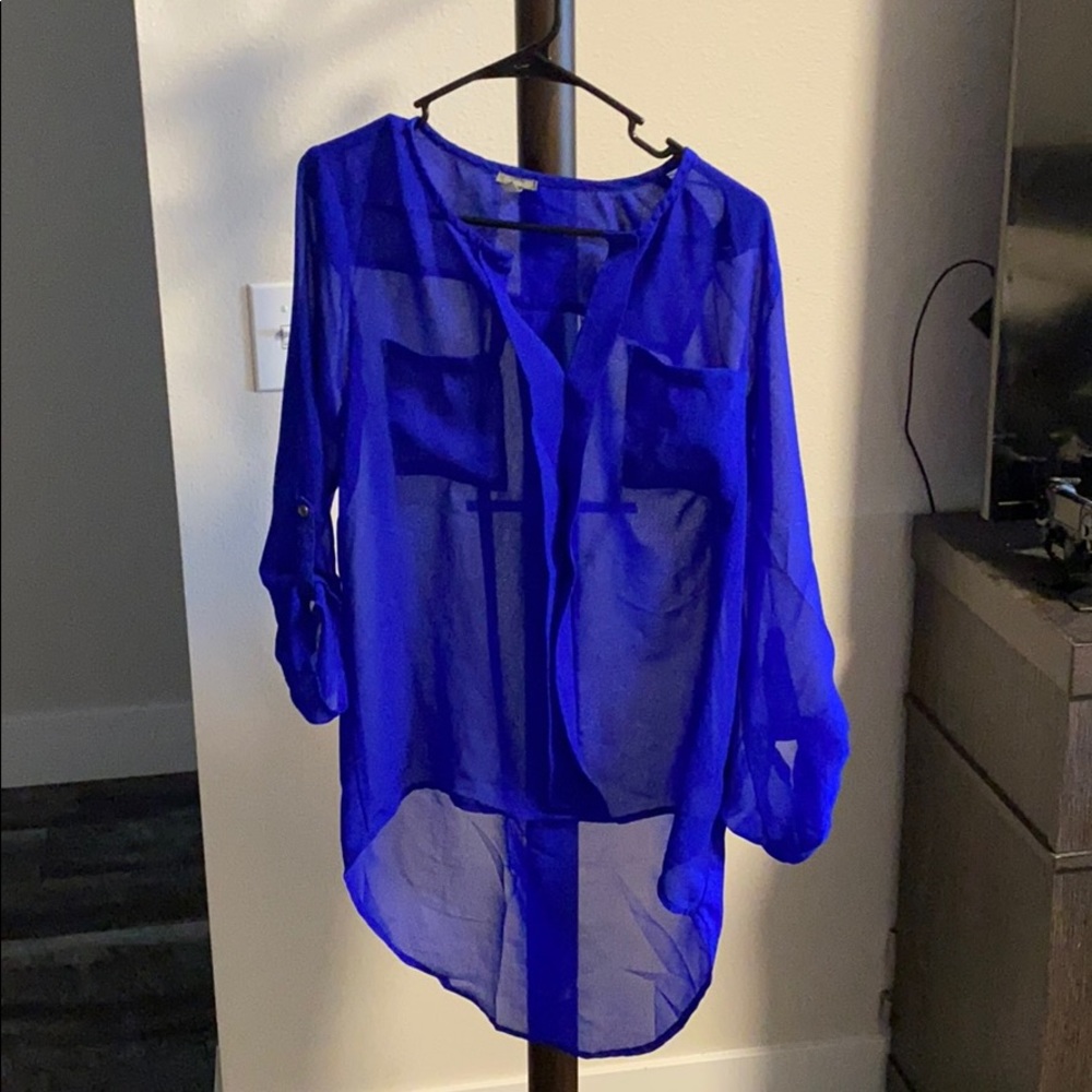 See through blouse